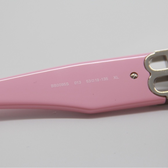 NEW BALENCIAGA BB0095S 013 PINK SUNGLASSES BALENCIAGA BB 0095S - Picture 11 of 12